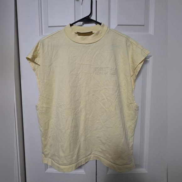 Essentials Fear Of God. Muscle Tank. Marked As Kids 14/16 OVERSIZED. - Picture 2 of 12